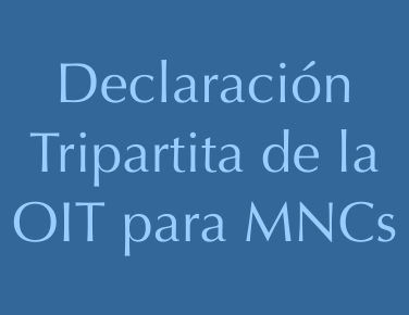   Declaración Tripartita de la OIT