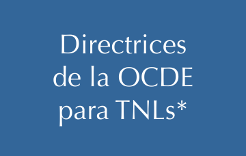 Directrices de la OCDE para TNLs*