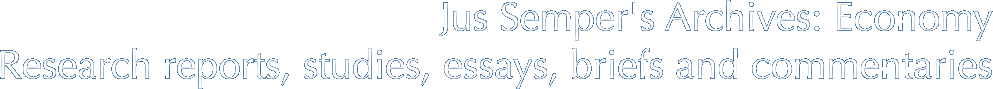 Jus Semper's Archives: Economy 